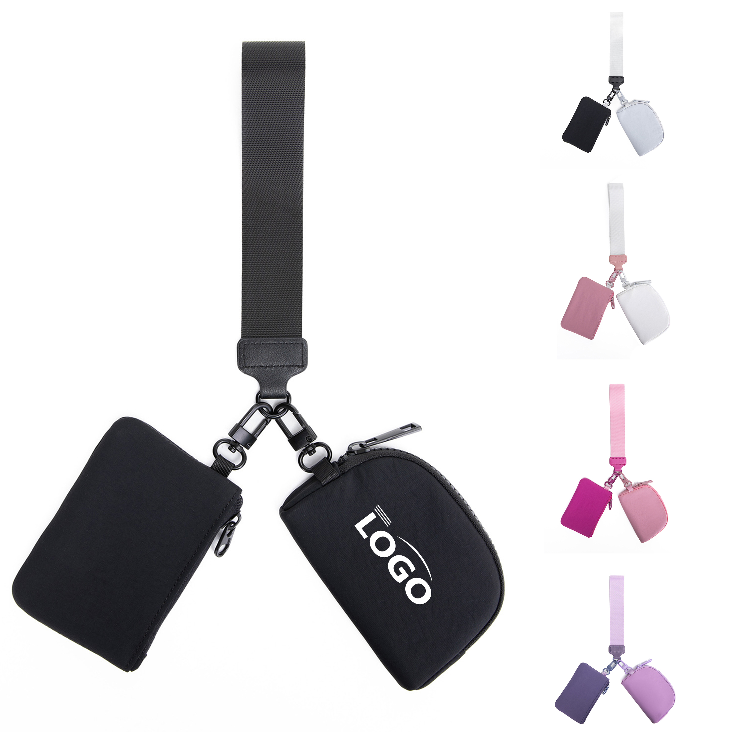Mini Nylon Wrist Bag for Cards and Cash 2