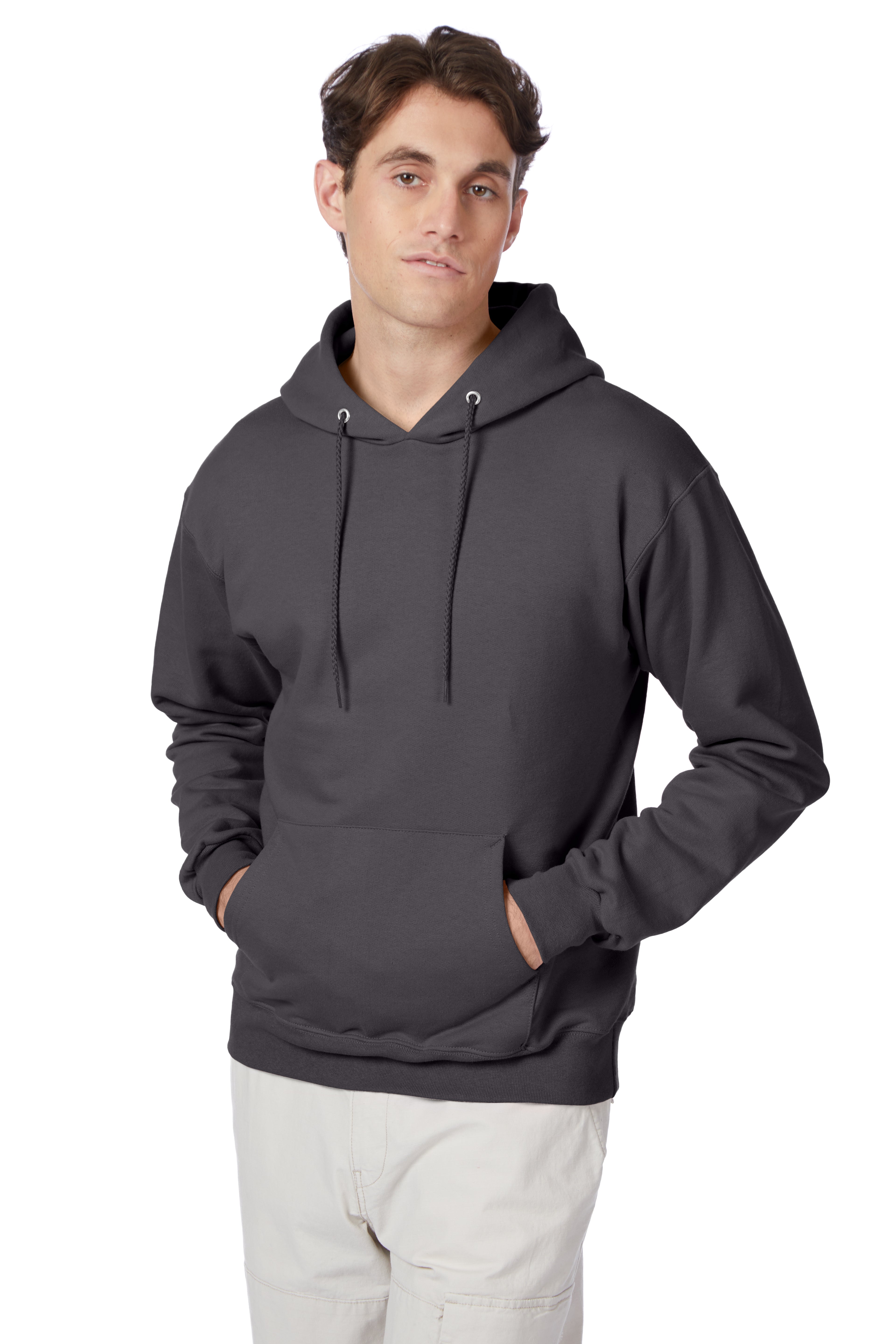 Hanes Ultimate Cotton® Fleece Pullover Hoodie, custom hoodie or sweatshirt with logo imprint 7