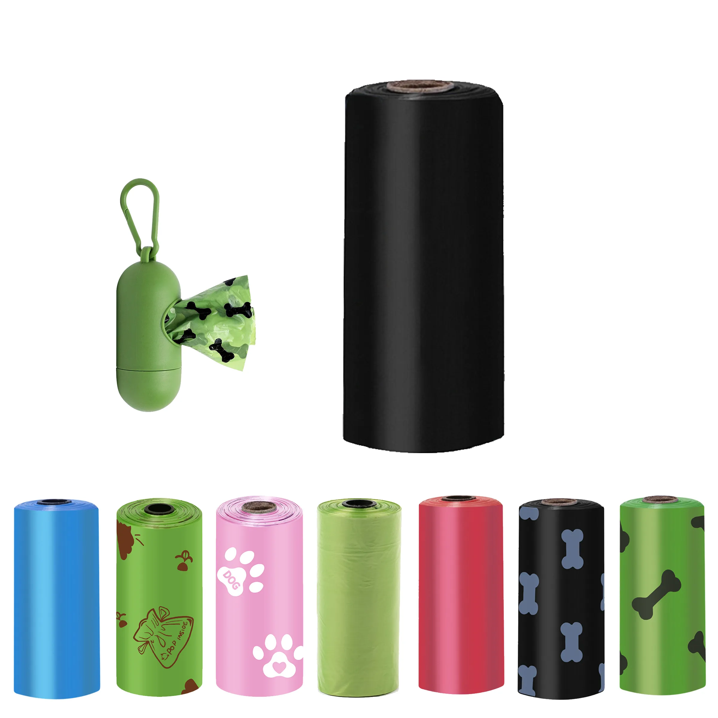 Environmental Degradable Dog Poop Bags With Dispenser 4