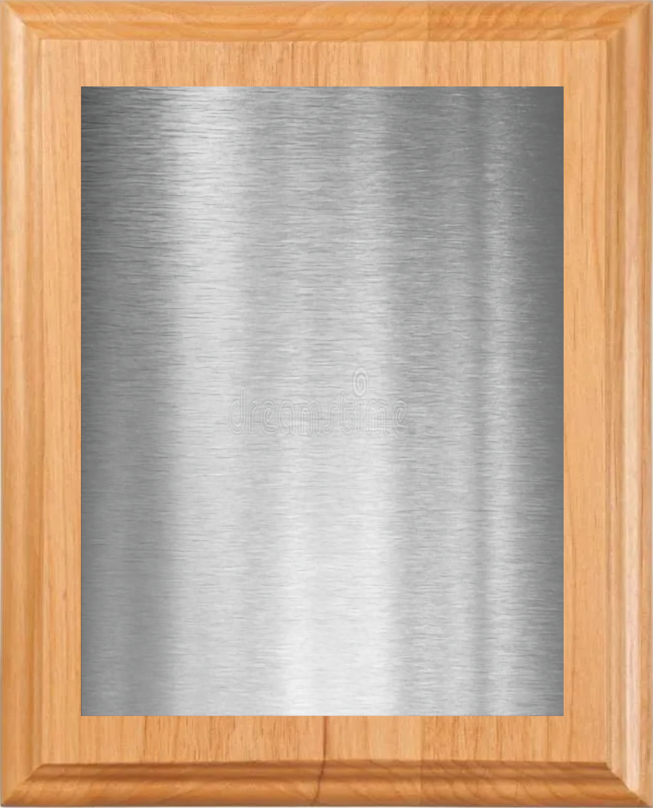 Alder Wood Plaque w/Choice of Single Plate 12