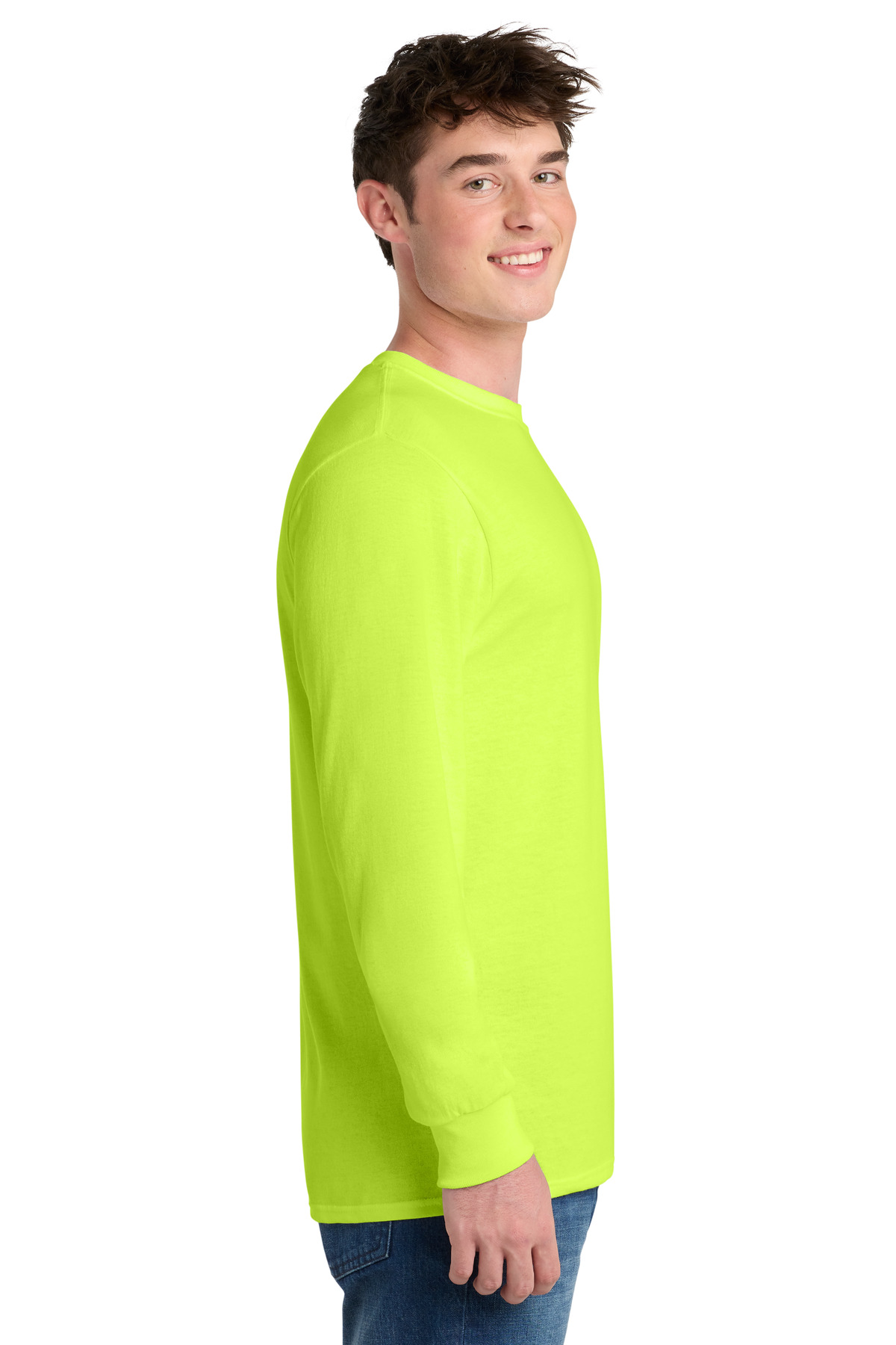 Port & Co Tall Long Sleeve Core Blend Tee. PC55LST 53