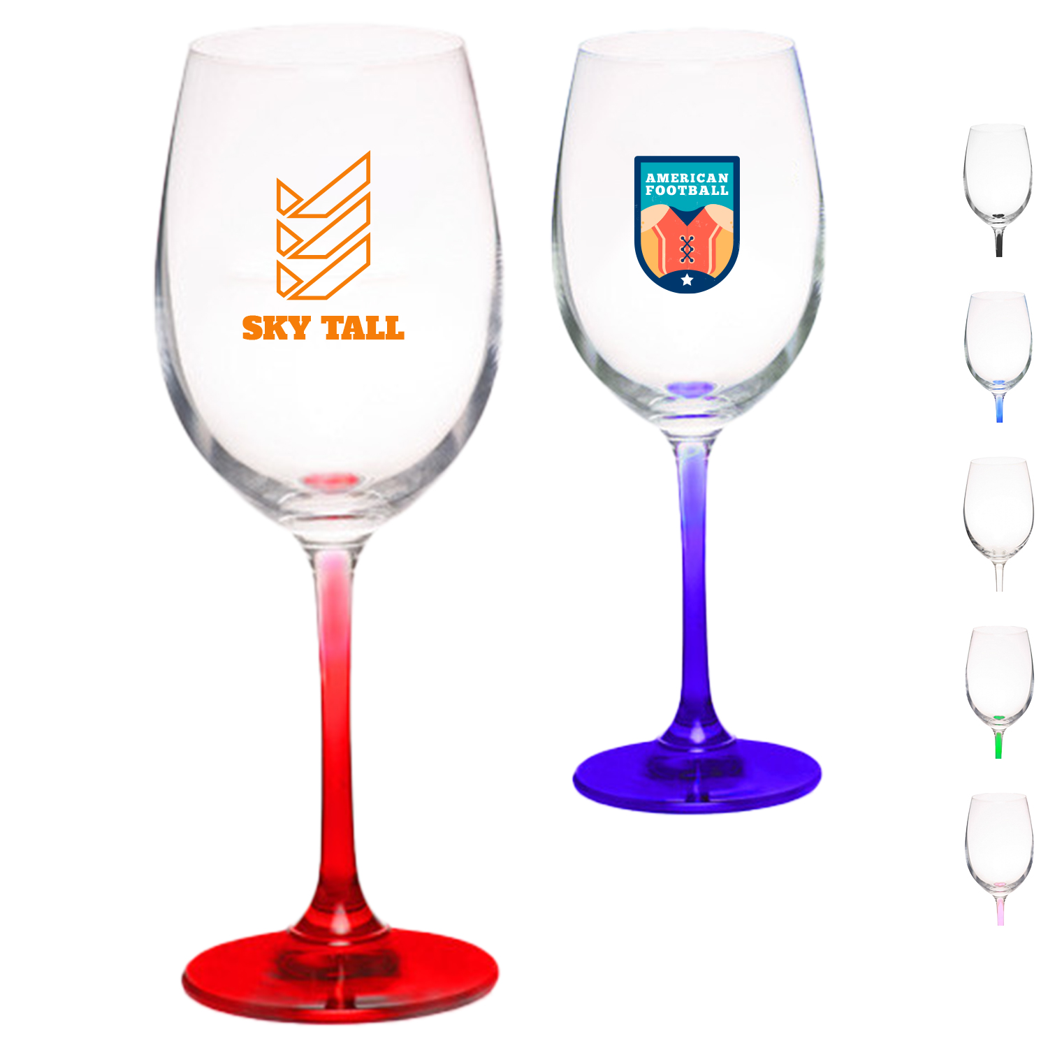 14 oz. Lead Free Crystal Glasses 2