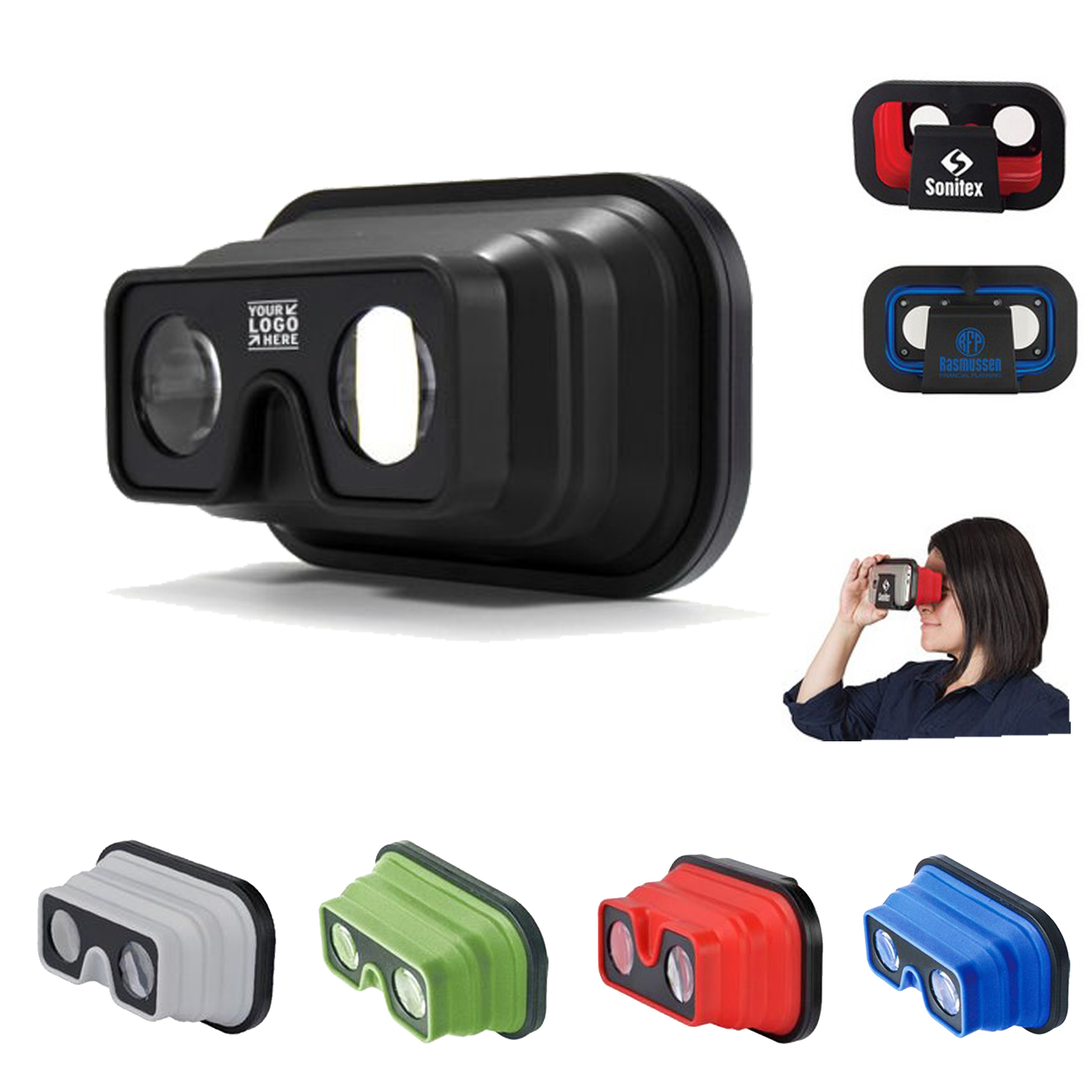 Silicone 3D VR Glasses 3