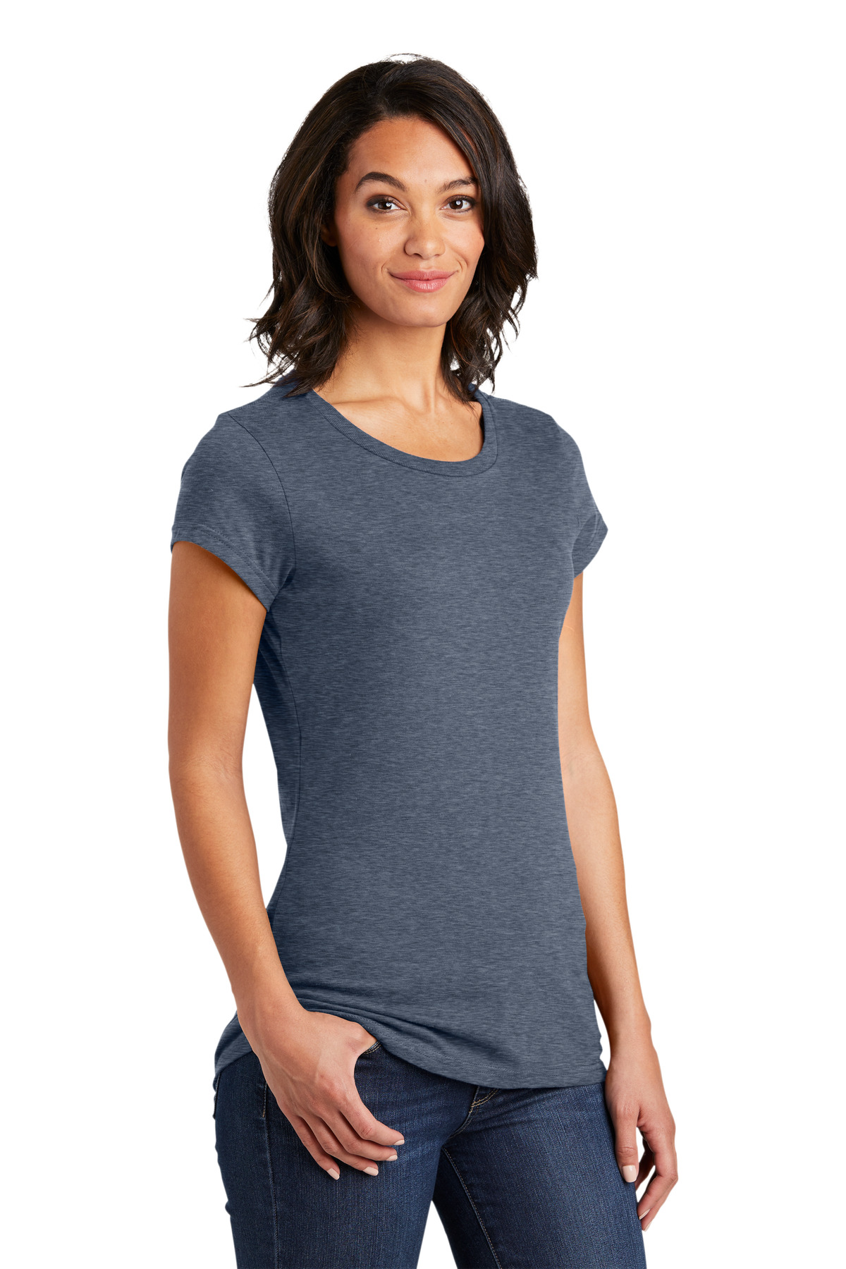 District Women's Fitted Very Important Tee . DT6001 181