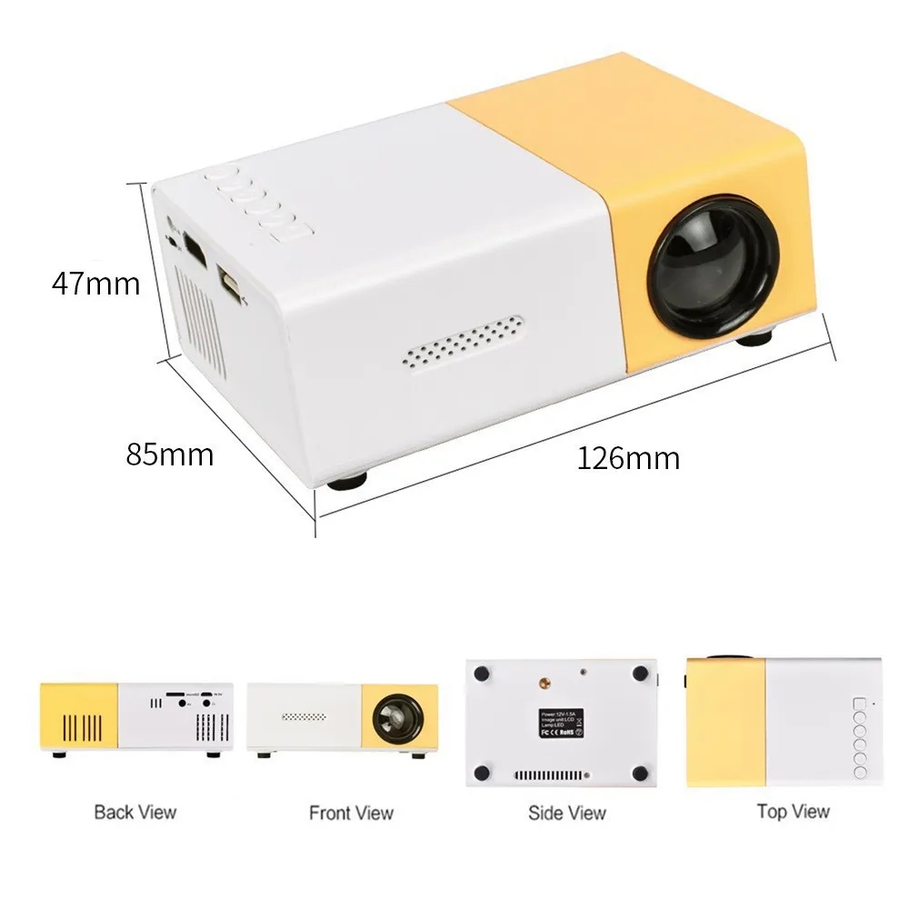 Portable Mini Projector 4