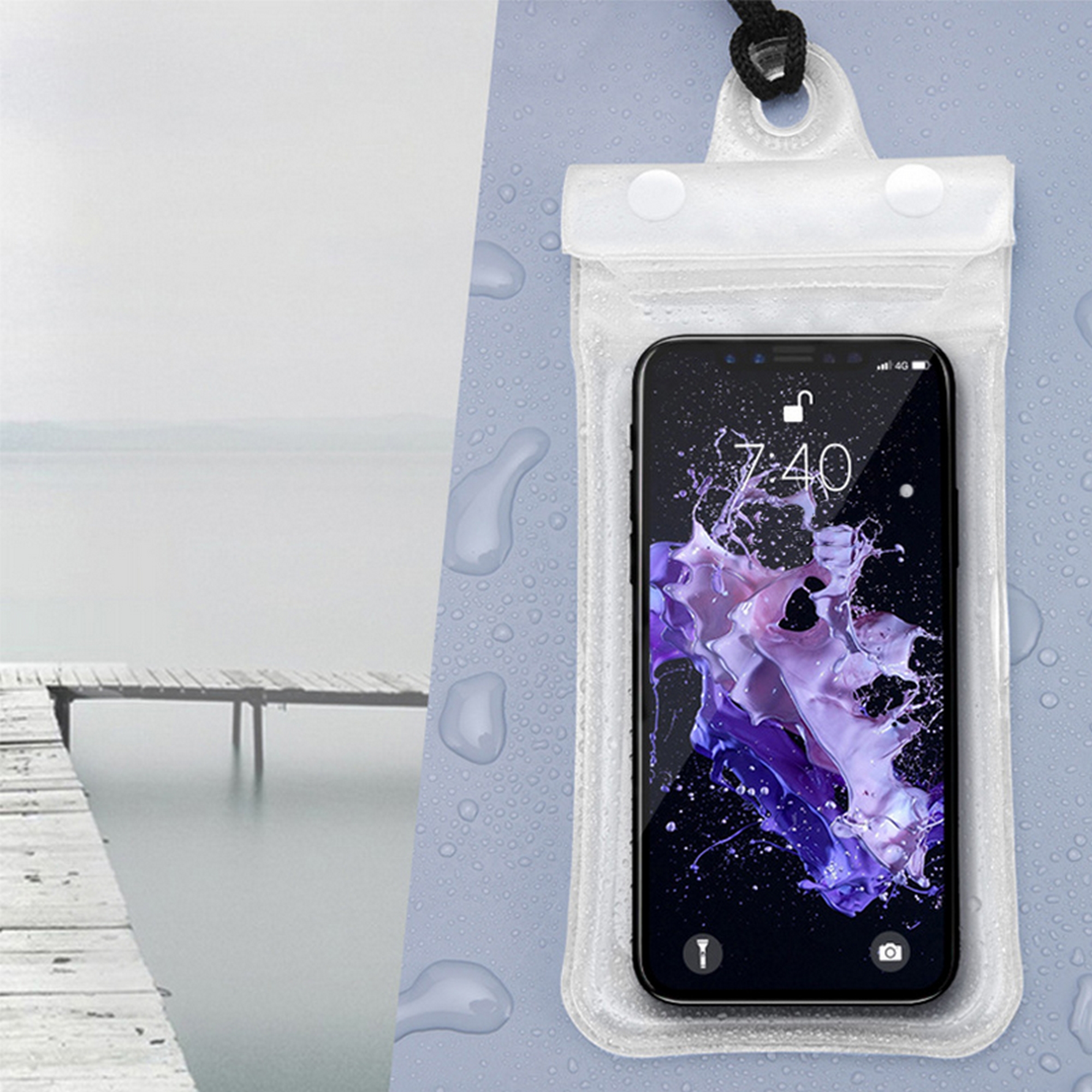 Waterproof Bag For Outdoor Swimming Mobile Phone 5