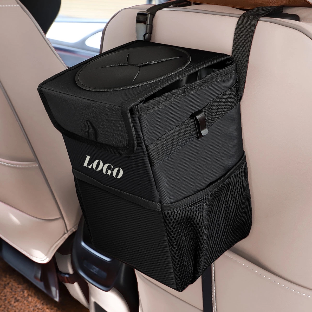 Car Garbage Can Fodable Storage Bag 2