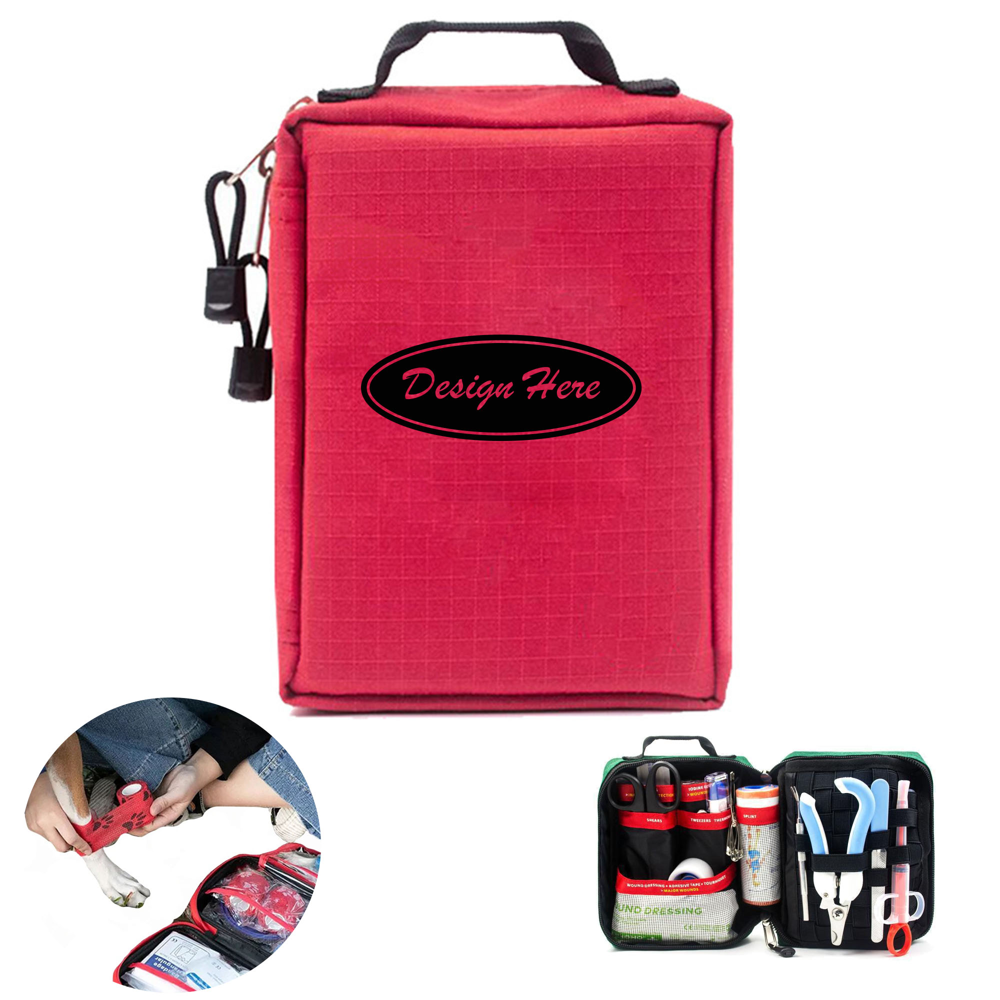 Pet First Aid Kit for Cats and Dogs Travel Safety Essentials 5