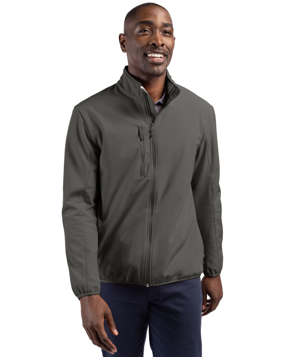 Clique Trail Recycled Stretch Softshell Mens Full Zip Jacket 36