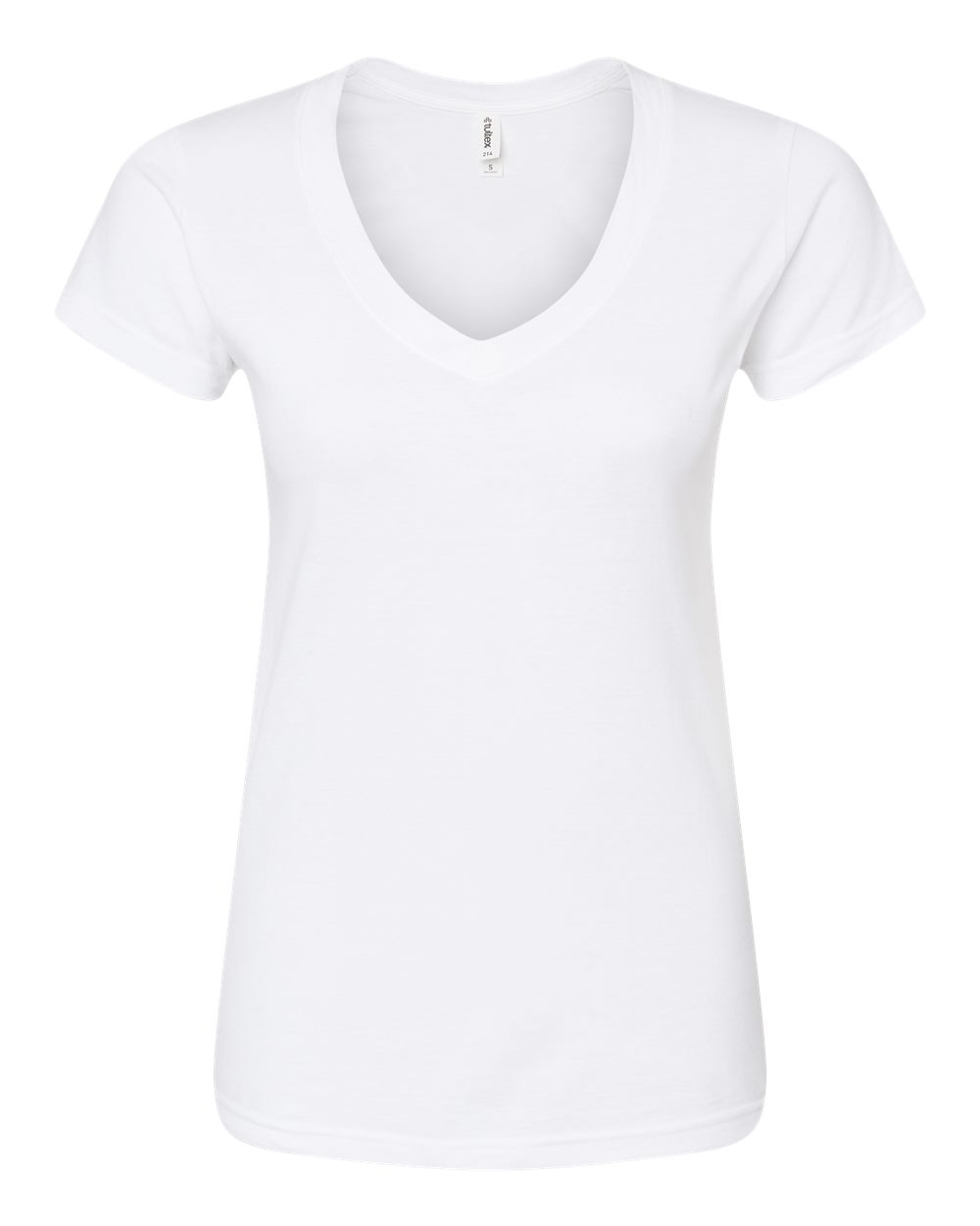 Women's Fine Jersey V-Neck T-Shirt - 214 21
