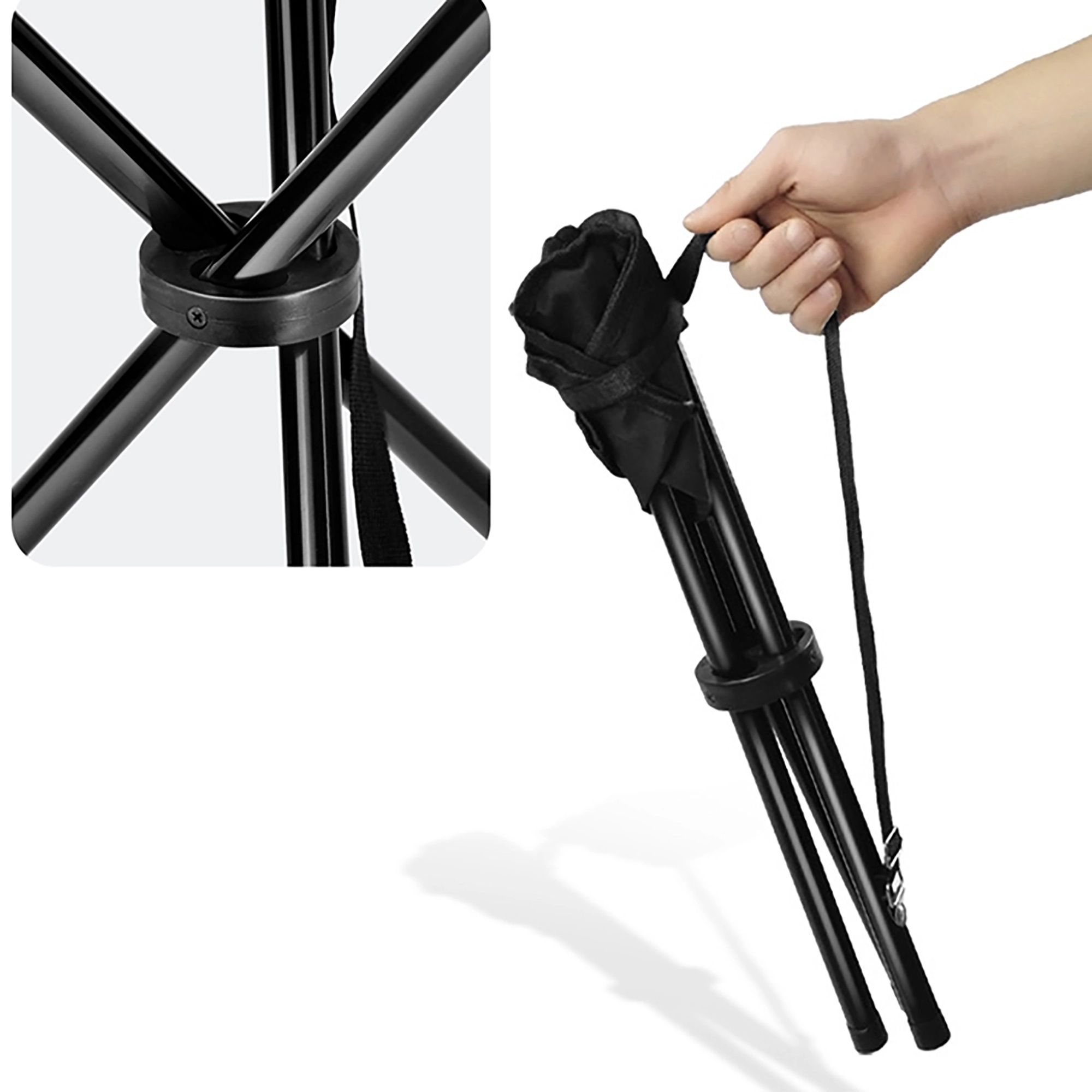 Portable Folding Tripod Stool 1