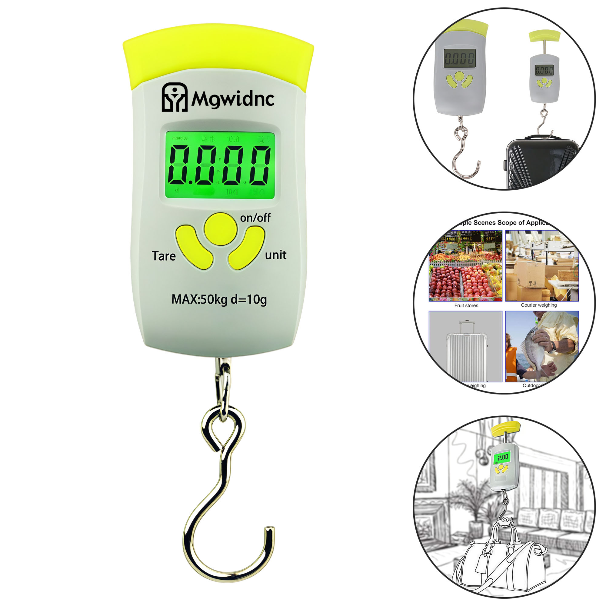 50kg/10g High Precision Mini Handheld Scale