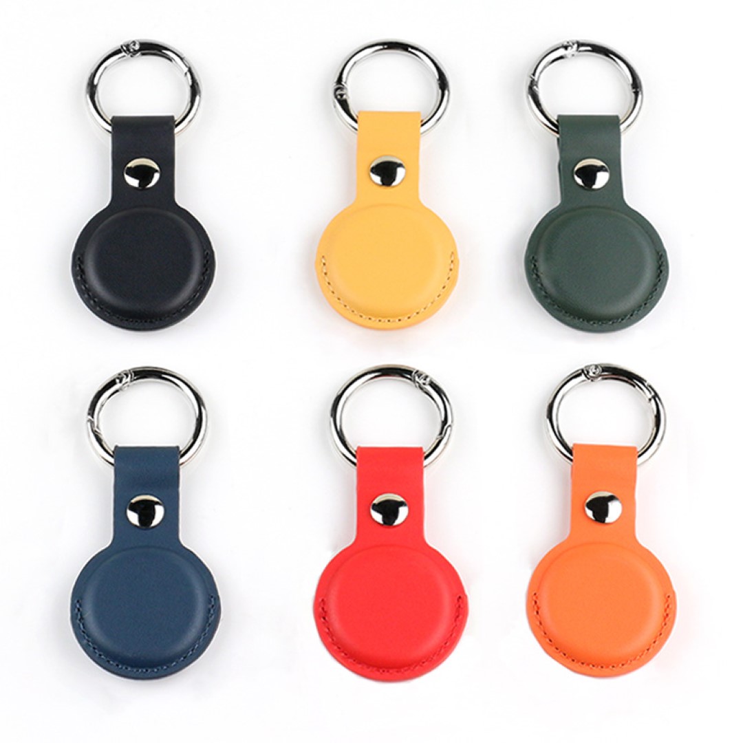 Pu Leather Airtags Protective Case 6