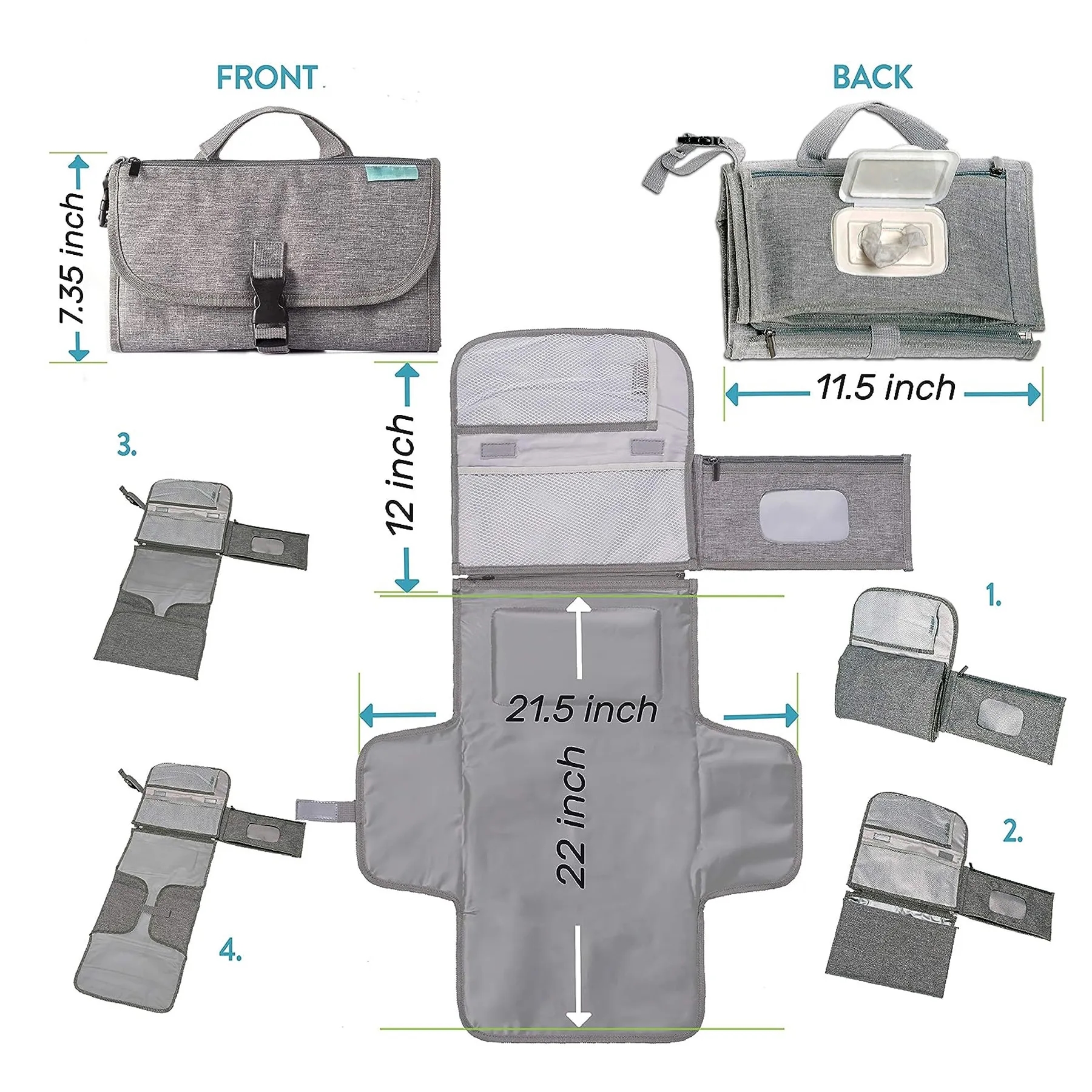 Portable Folding Diaper 2
