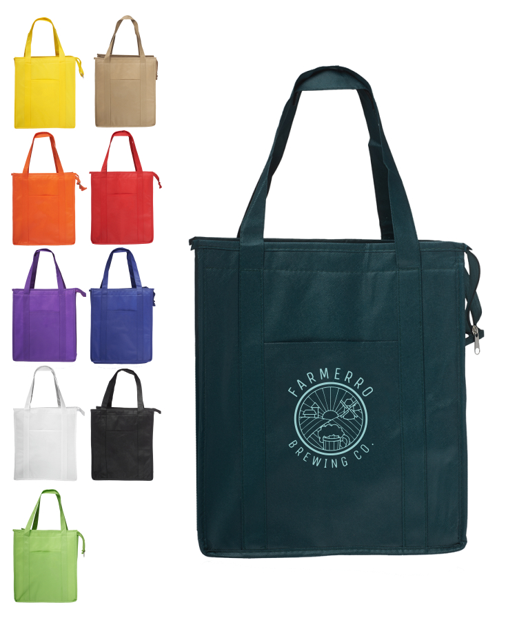 Union Printed - Non-Woven Insulated Tote Bags 9