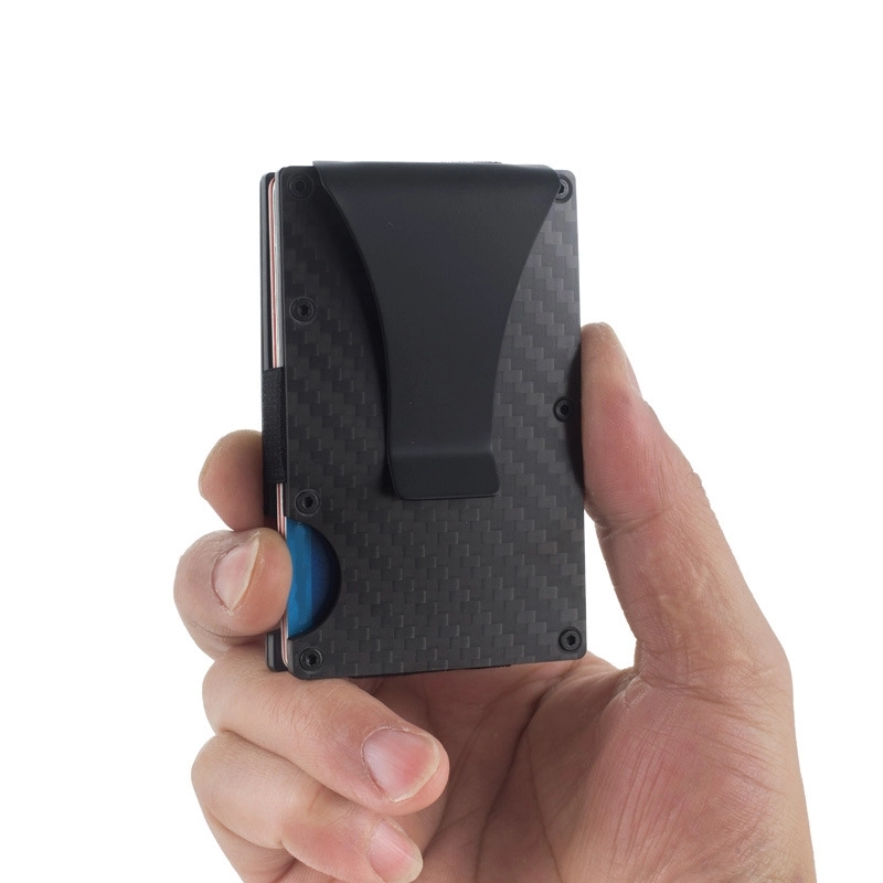 Rfid Blocking Carbon Fibre Card Holder Wallet 2