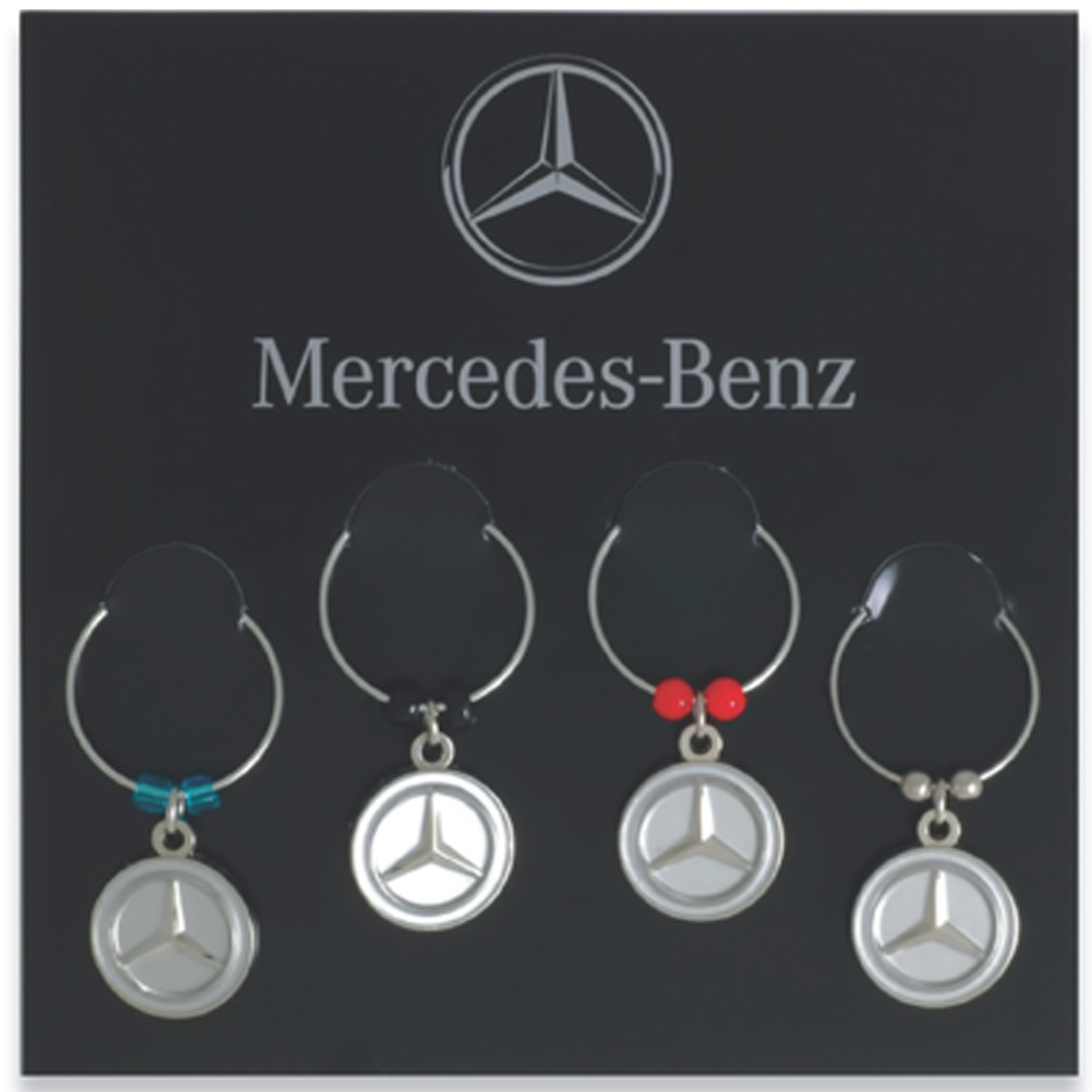 Die Struck Soft Enamel Wine Charm 1