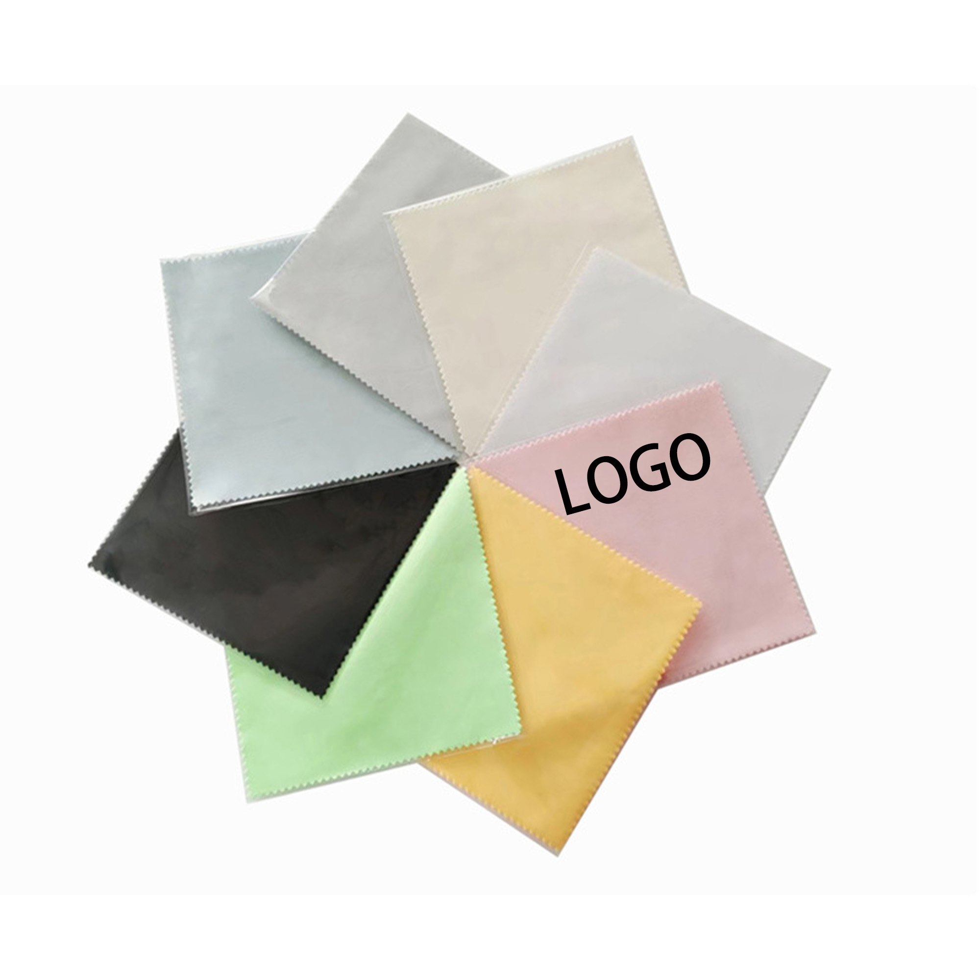 6" x 6" Microfiber Glasses Cloth 2