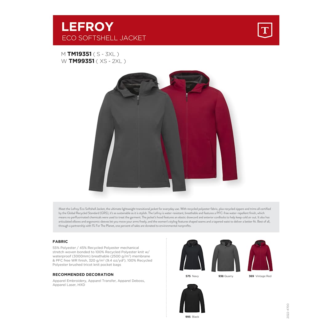LEFROY Eco Softshell Jacket - Women's 127