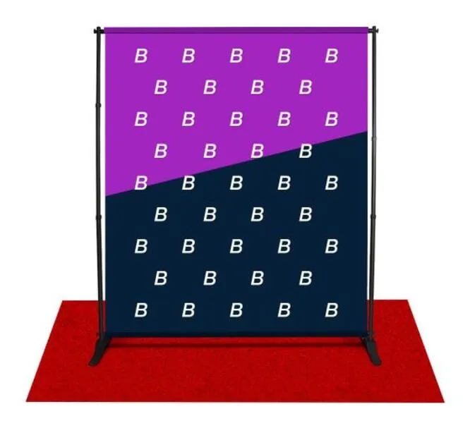 6ft x 8ft Step and Repeat Adjustable Banner Stand Package 2
