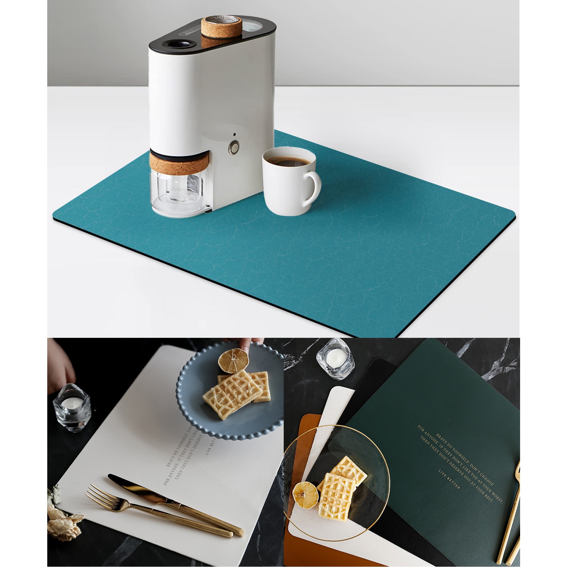 Coffee Maker Mat for Countertop 2