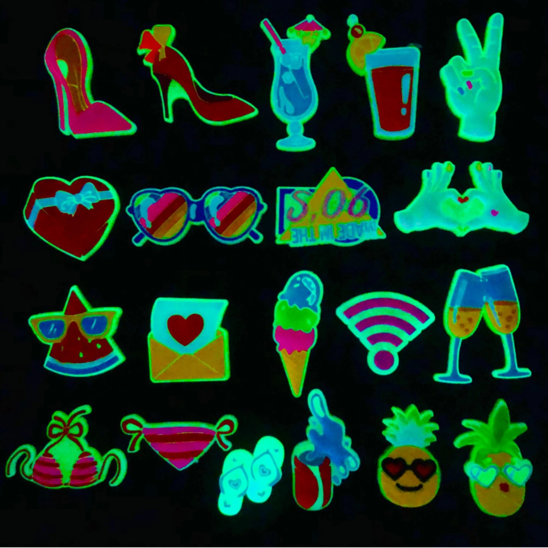 Custom Glowing At Night Shoe Charms 4