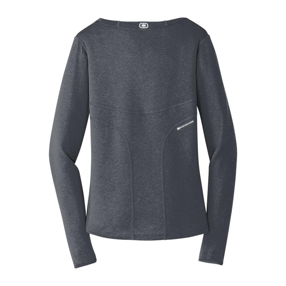 OGIO ENDURANCE Ladies Long Sleeve Pulse Crew 7