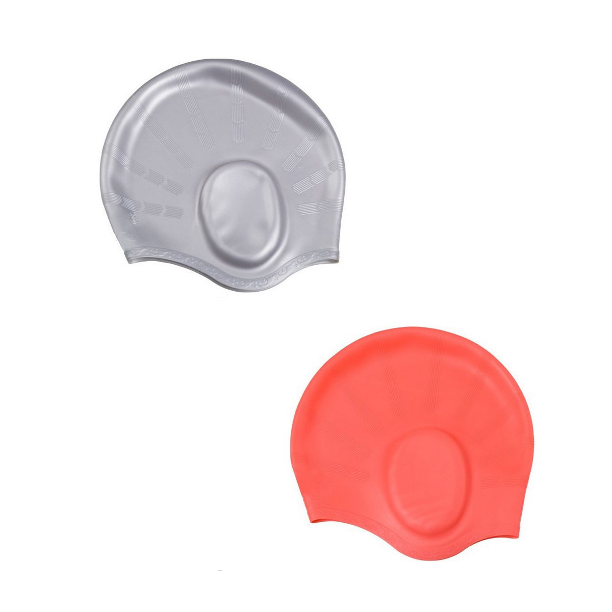 Silicone Ear Protection Swim Caps 6