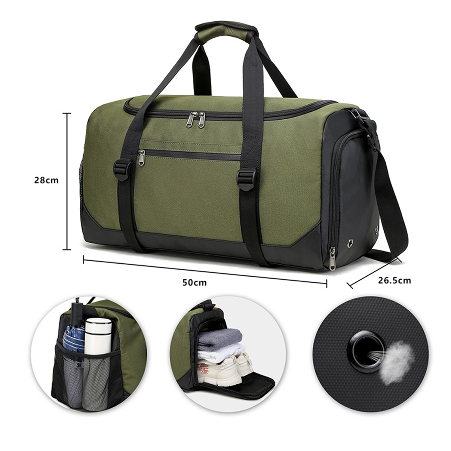 Travel Duffel Sports Gym Bag 3