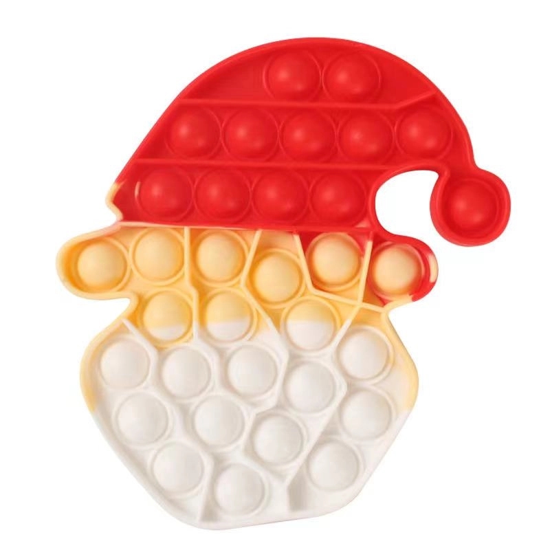 Christmas Push Pop Bubble Sensory Fidget Toys 7