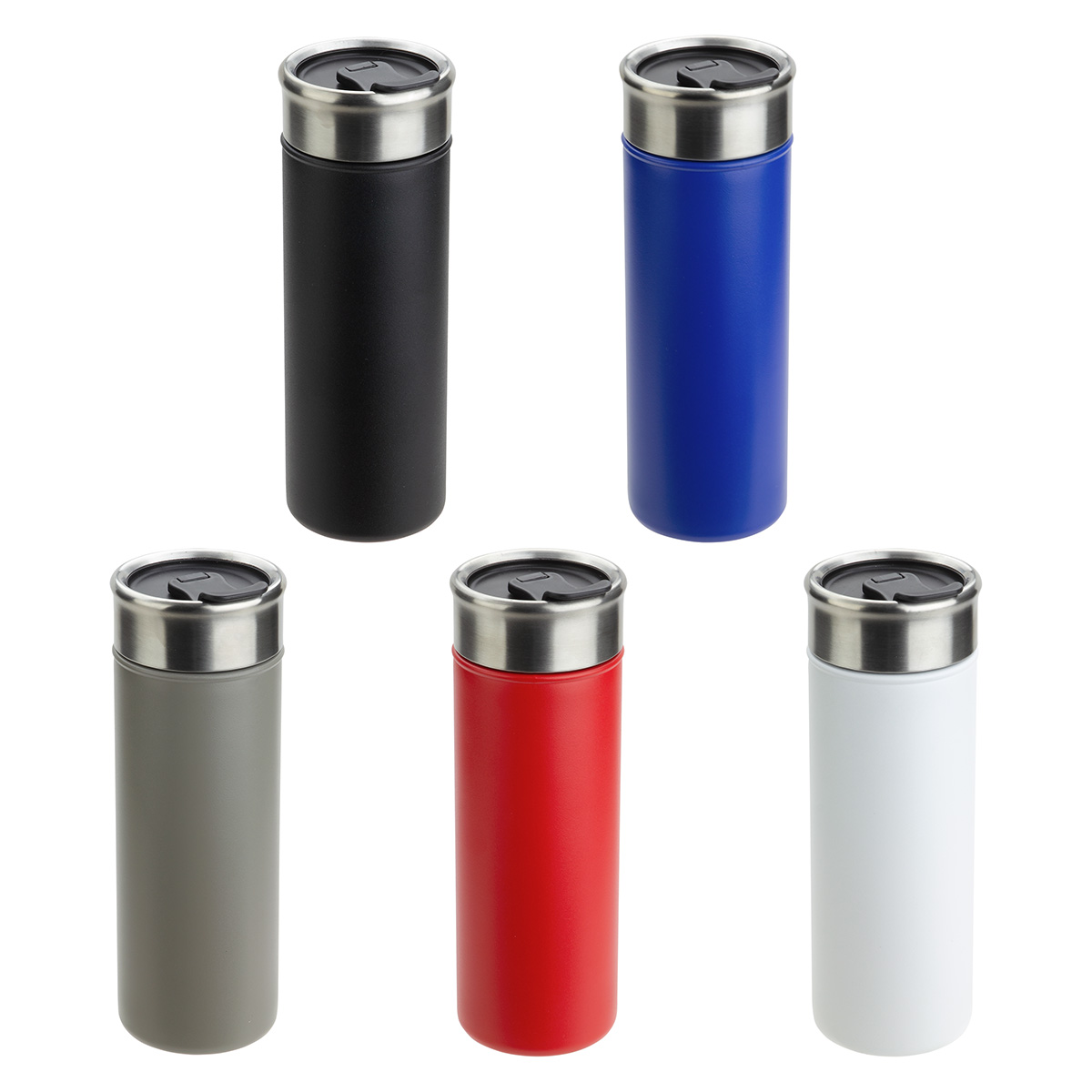 Solari 18 oz Copper-Lined Powder-Coated Insulated Tumbler 8