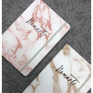 Marble and Gold Lined Notebook 11