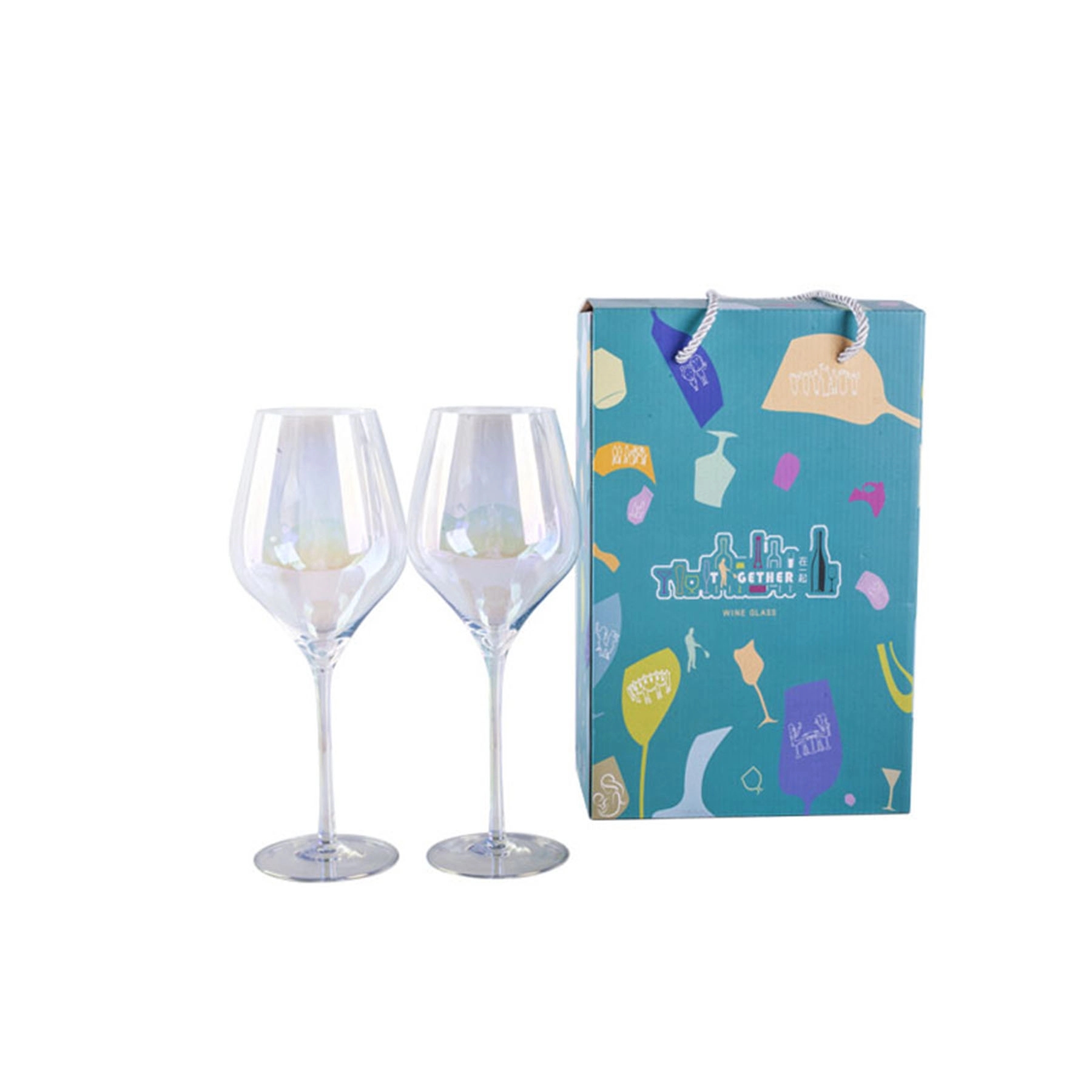 20 oz Lead-Free Crystal Wine Glass 8