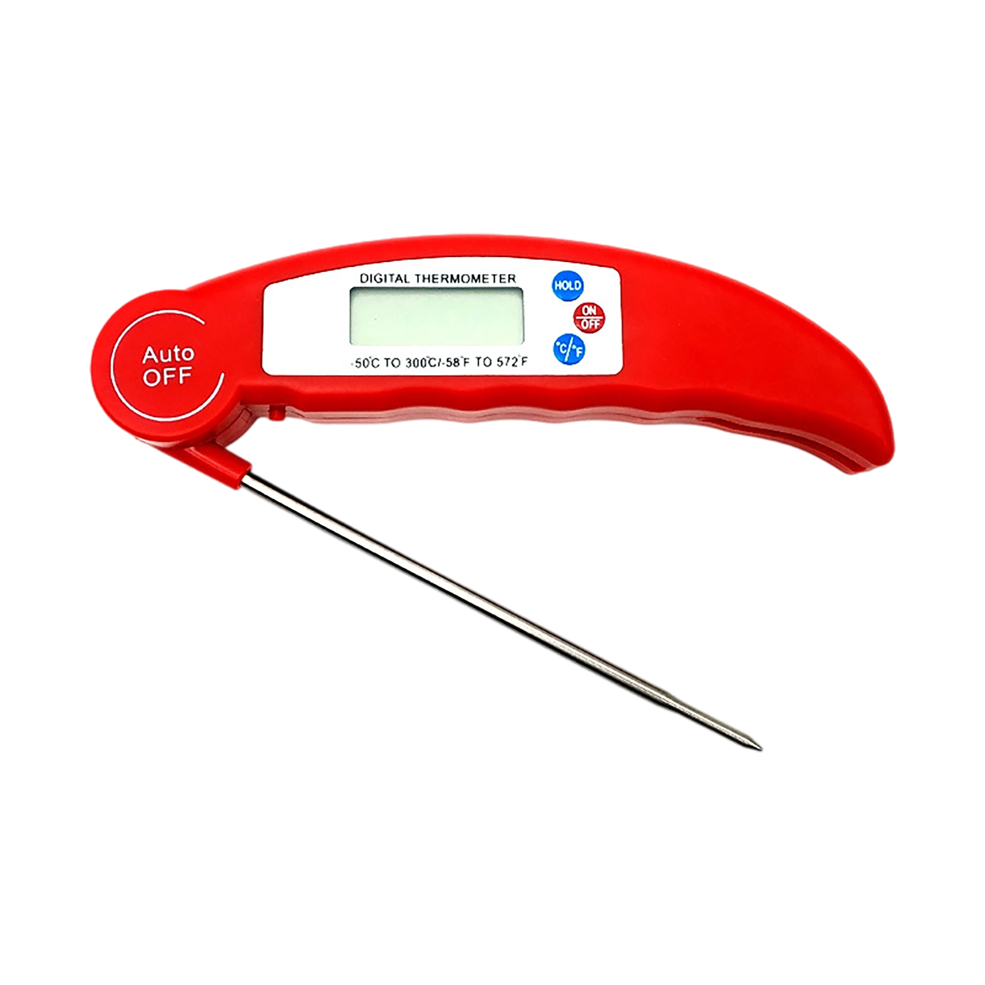 Foldable Stainless Steel Probe Kitchen Food Thermometer 3