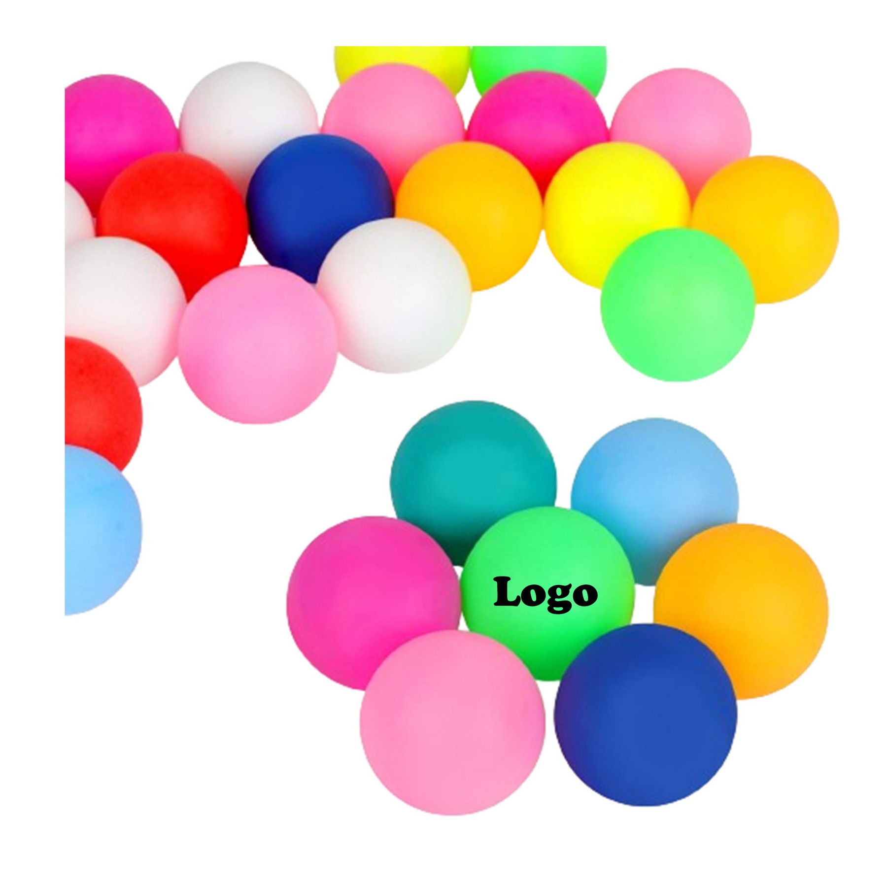 Toy 40mm Colored Ping Pong Balls