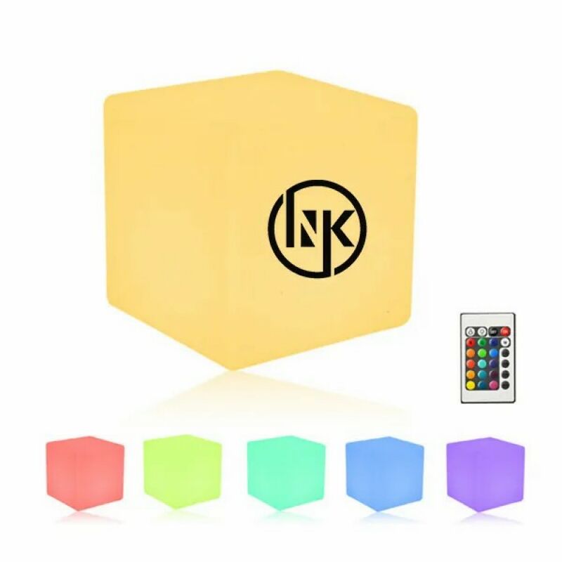 8" Deco Light Cube