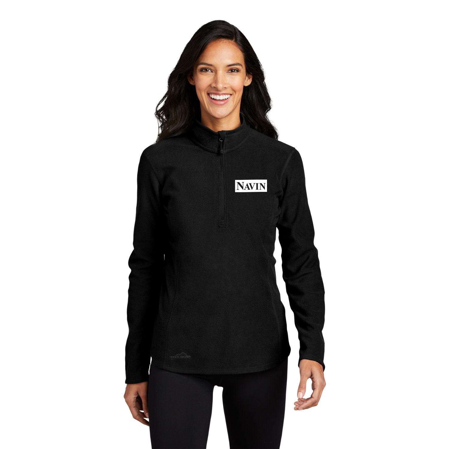 Eddie Bauer® Ladies Half-Zip Microfleece Jacket 2