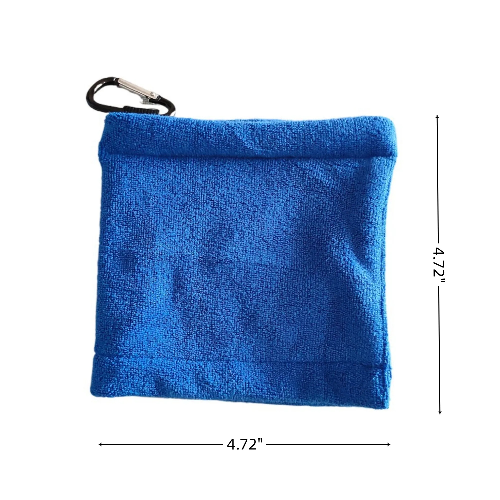 Microfiber Golf Towel For Ball Picking Clean With Carabiner 5
