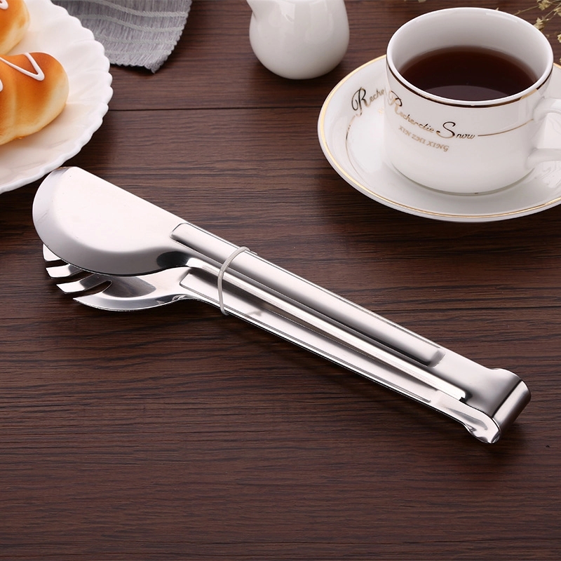 9" BBQ Grill Tongs 2