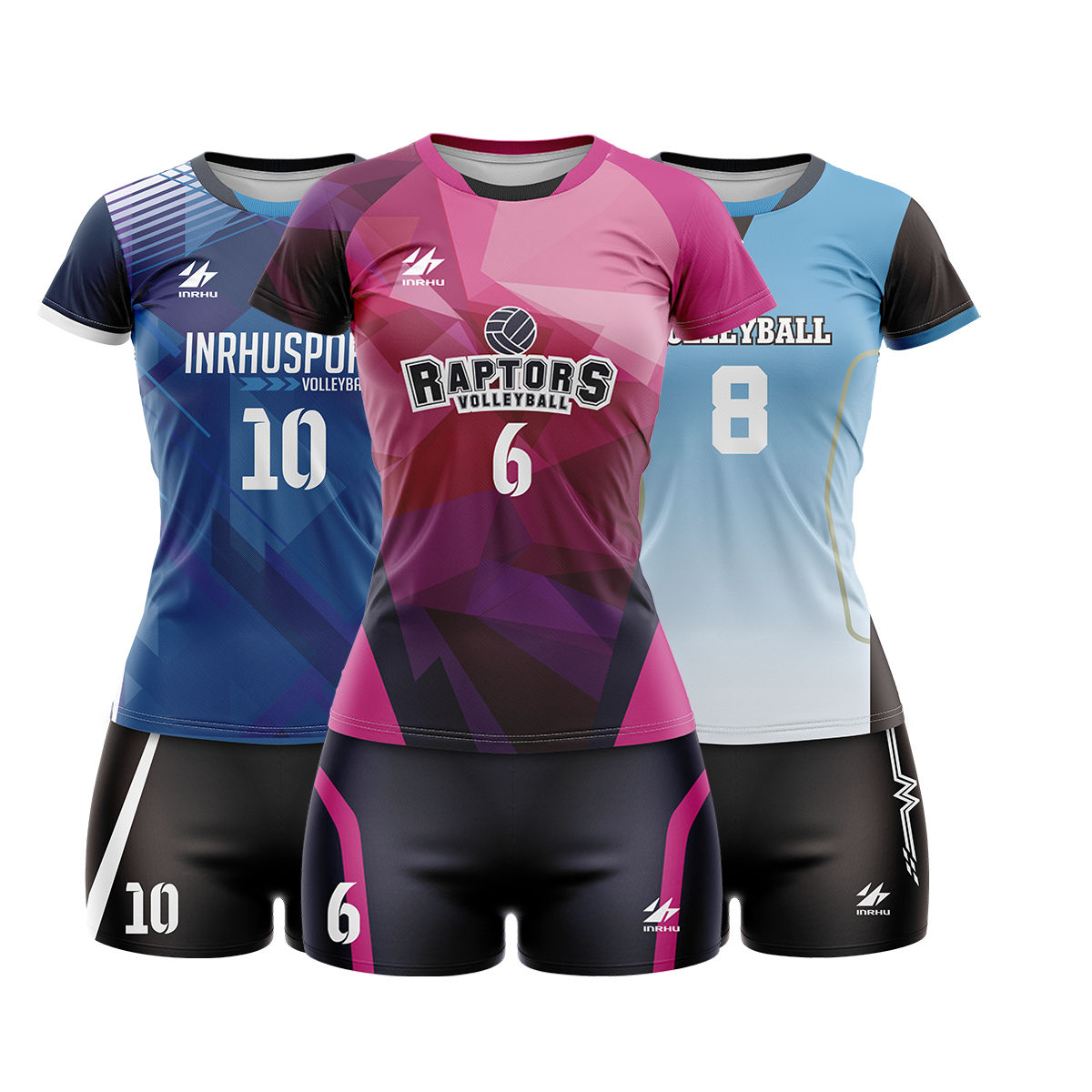 UPHILL™ Custom Volleyball Uniform - Jersey and Shorts 10