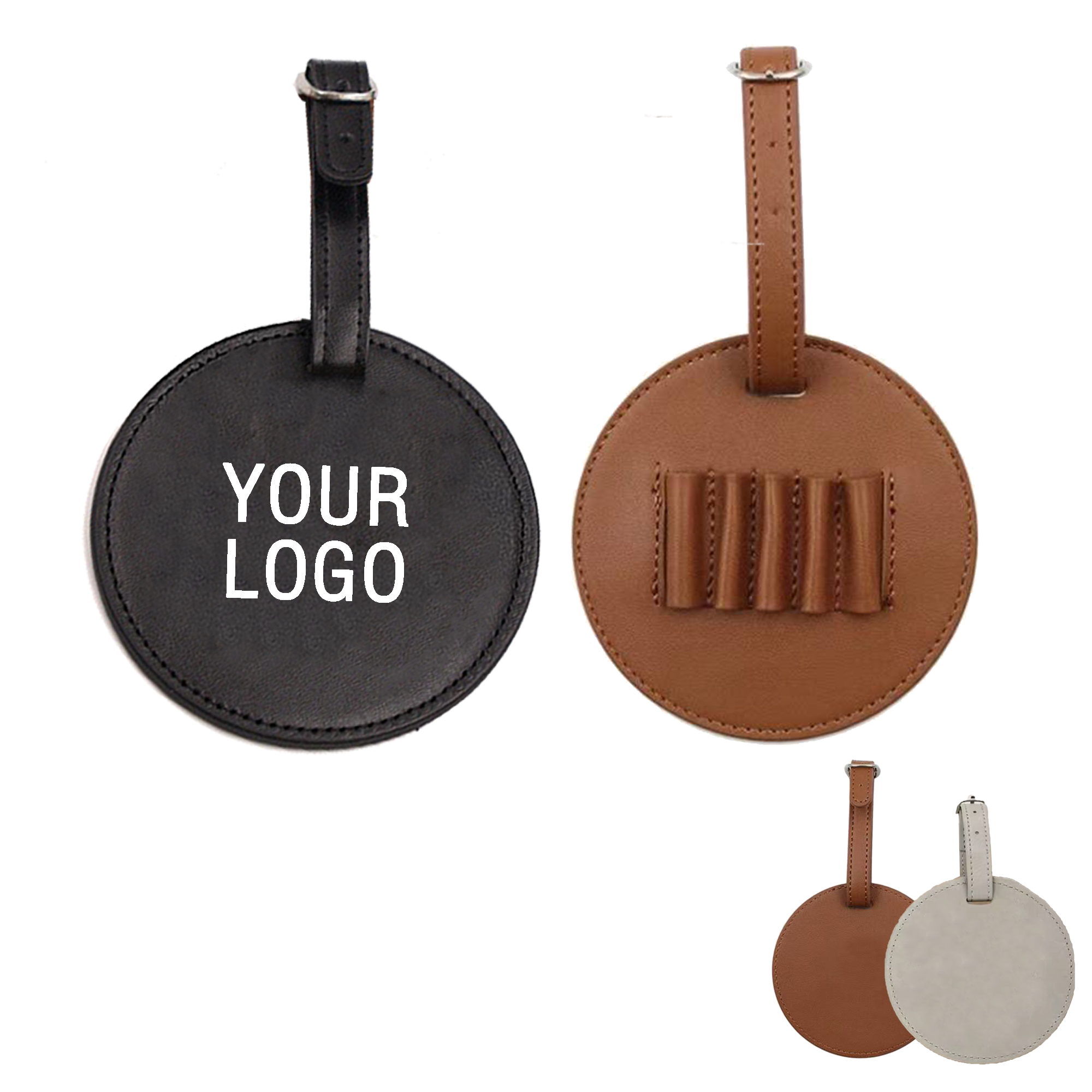 MOQ 20 PCS Custom Logo Golf Tee Pouch 3