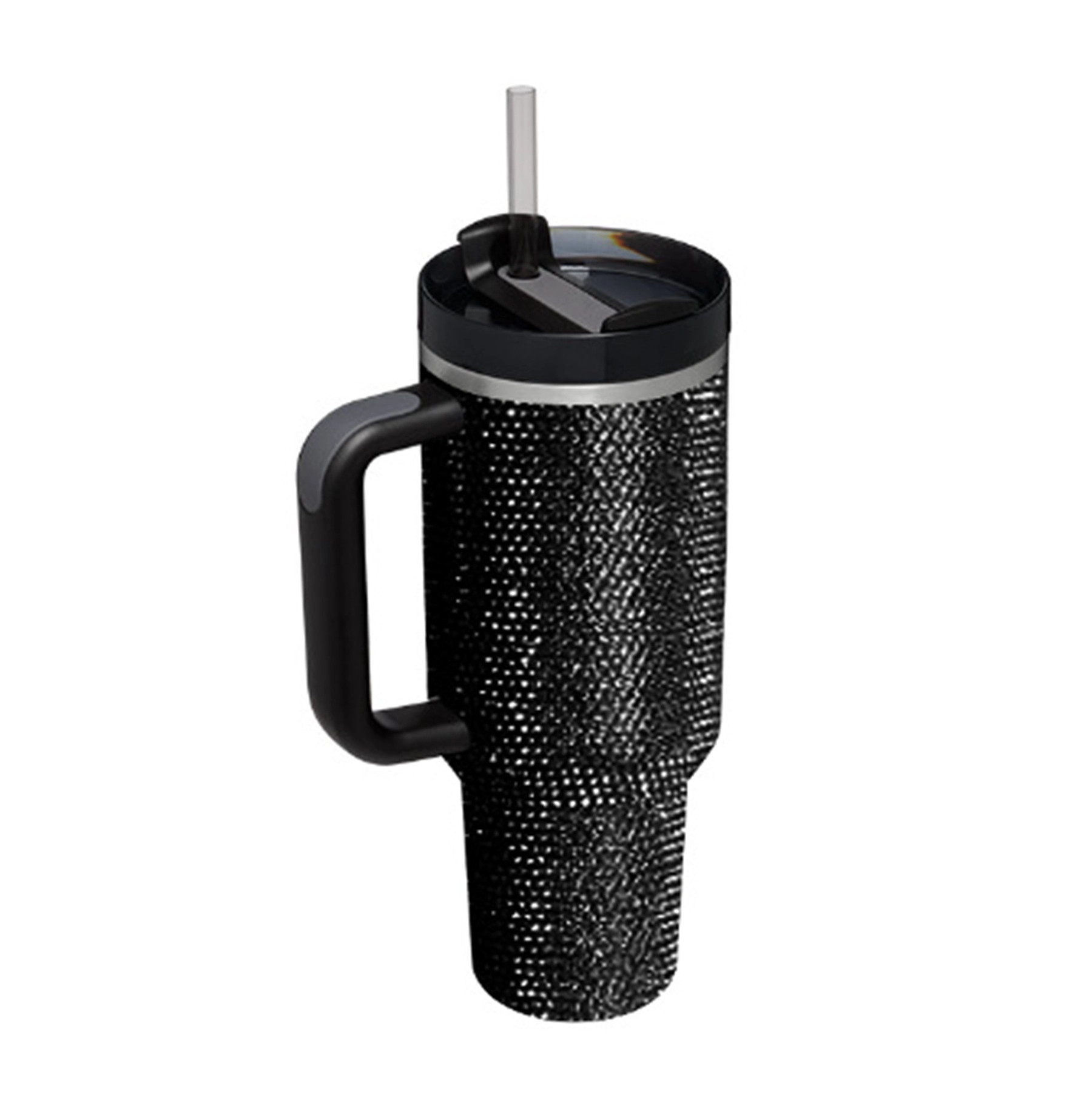 40 Oz. Stainless Steel Vacuum Tumbler with Straw & Handle 5