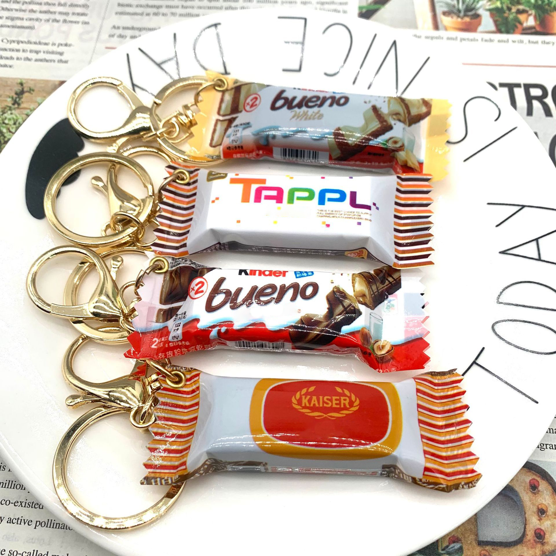 Chocolate Candy Keychain 2