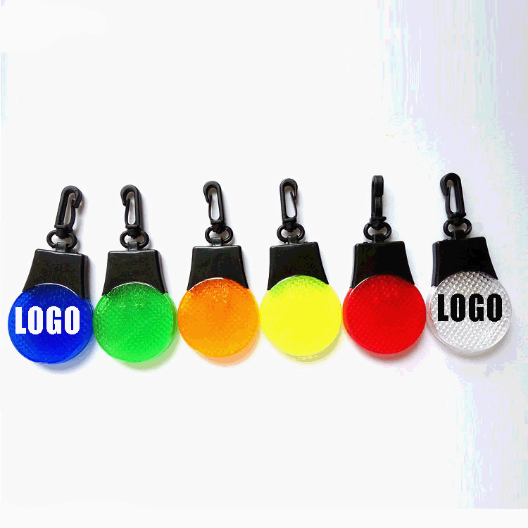 LED Backpack Warning Light/Plastic LED Flashing Reflector Safety Light 2