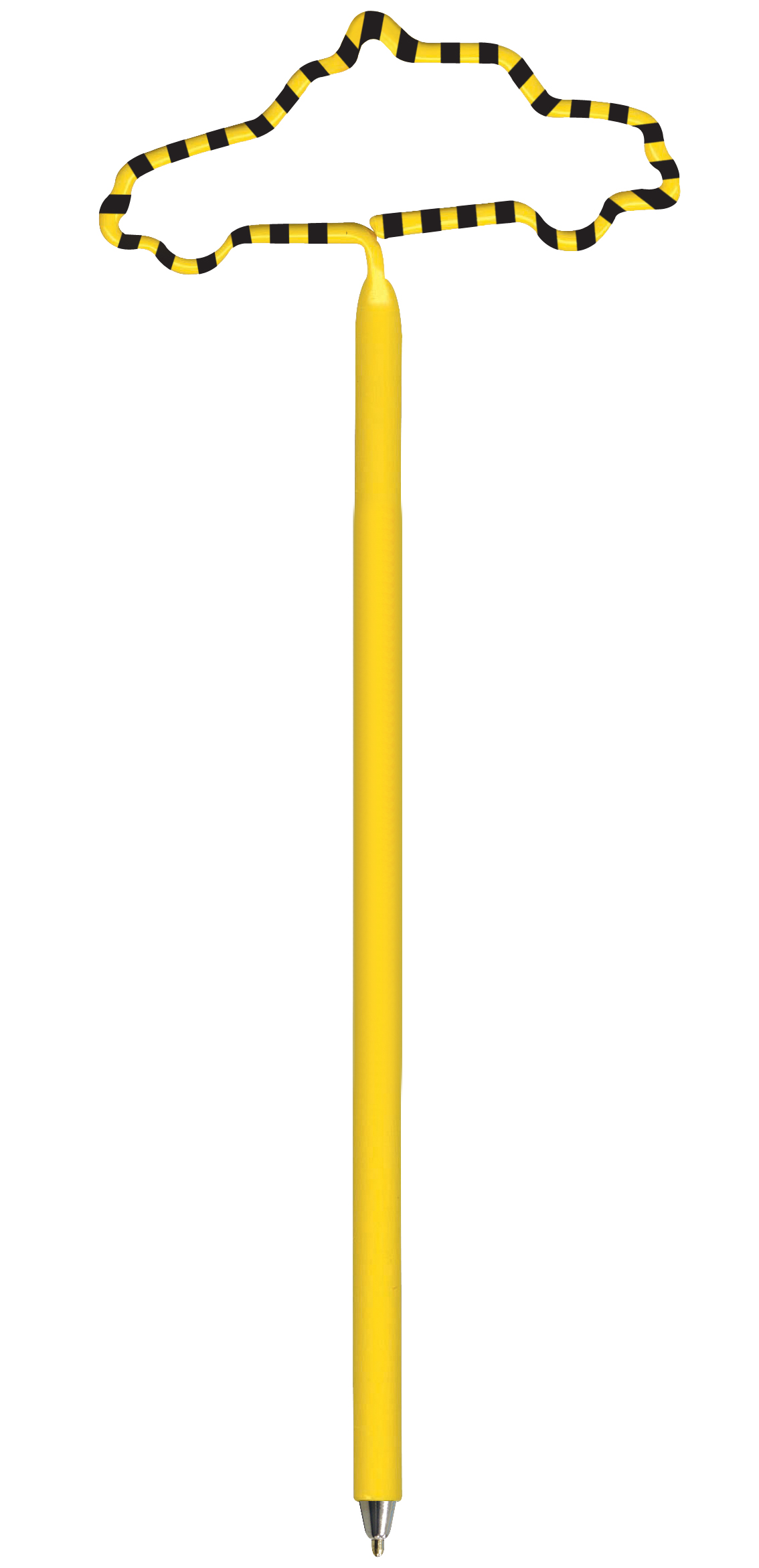 Taxi Cab Multi-Color Inkbend Standard, Bent Pen