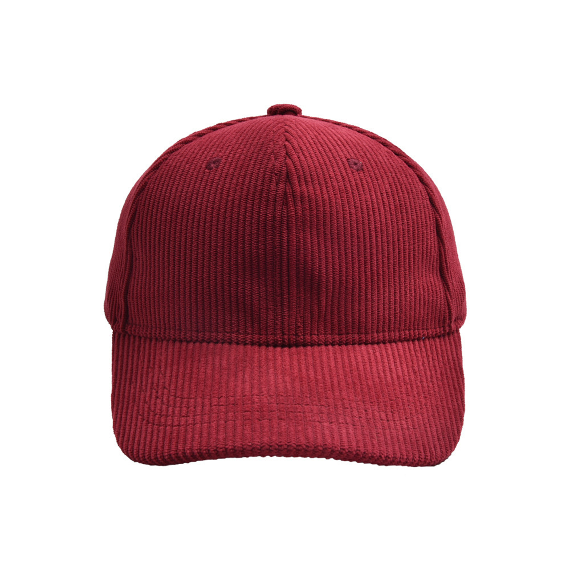 Adjustable Corduroy Baseball Cap 21.3 To 23.6" 10