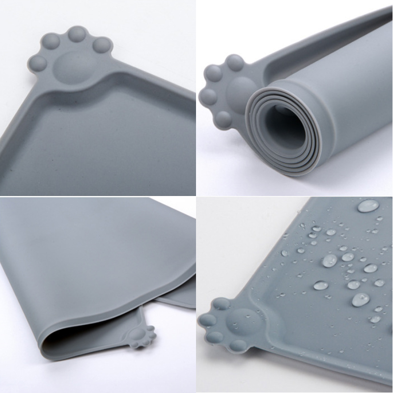 Square Silicone Pet Mat 3