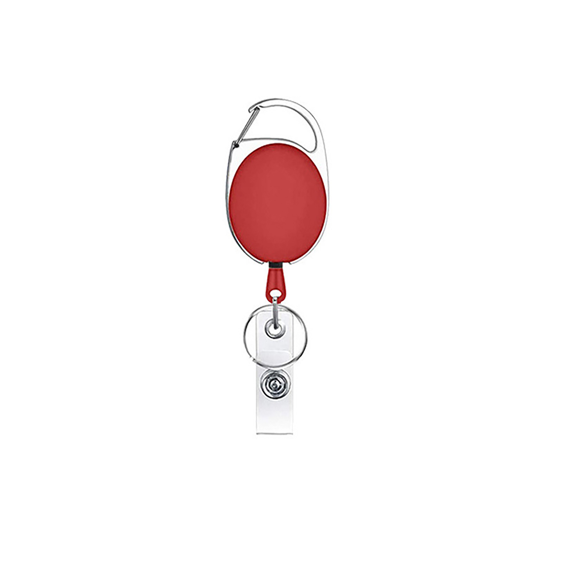 Retractable Badge Reel with Keychain 8