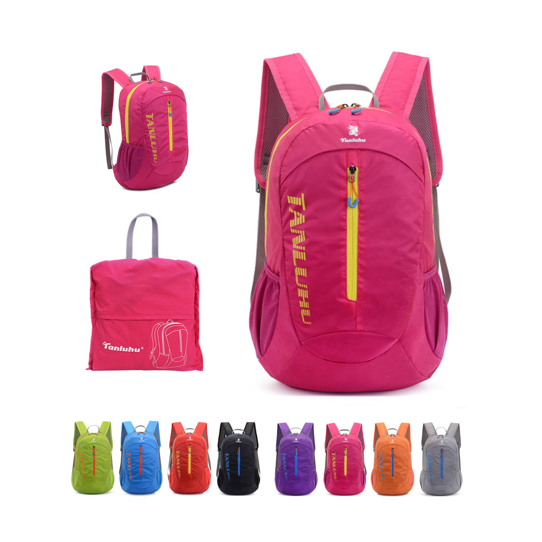 Outdoor Foldable Waterproof Hiking Backpack 3