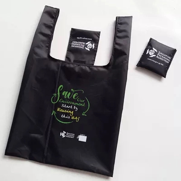 Foldaway T Shirt RPET Shopping Bag 7